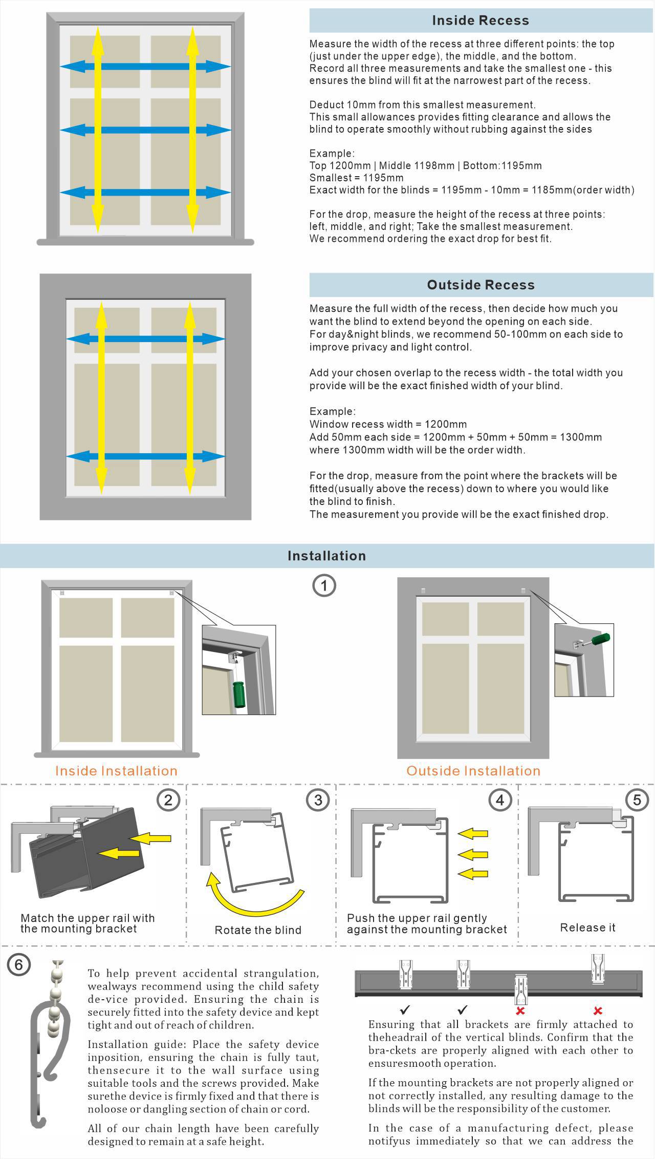 Blinds Measuring & Fitting